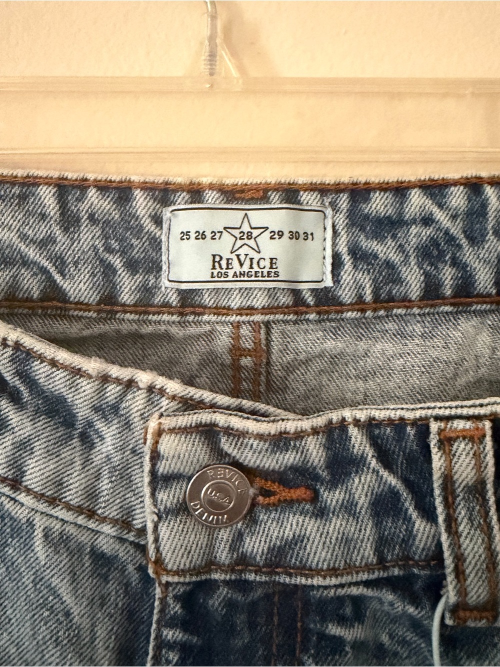 REVICE Low Rise Jeans - Color Dessert Hills -NWT - Picture 4 of 4